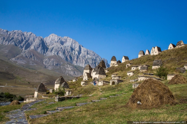 Мертвый город в Осетии