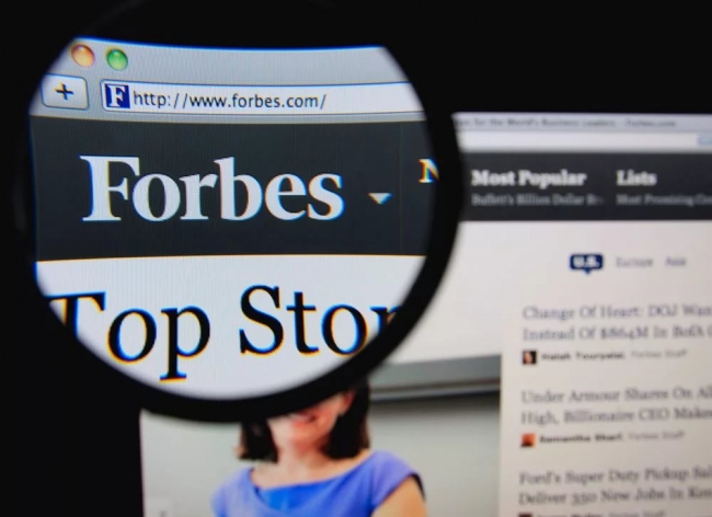 Forbes называл Яндекс лидером в своём рейтинге
