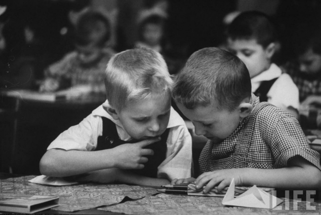 Советский детский сад 1960 года на страницах Life