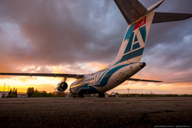 Авиакомпания «Ангара» — местные линии федеральной важности