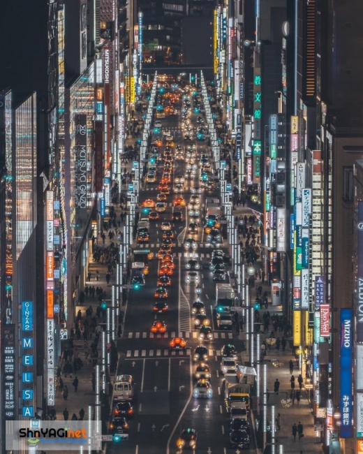 Замечательные уличные фотографии Токио от RK - Путешествия