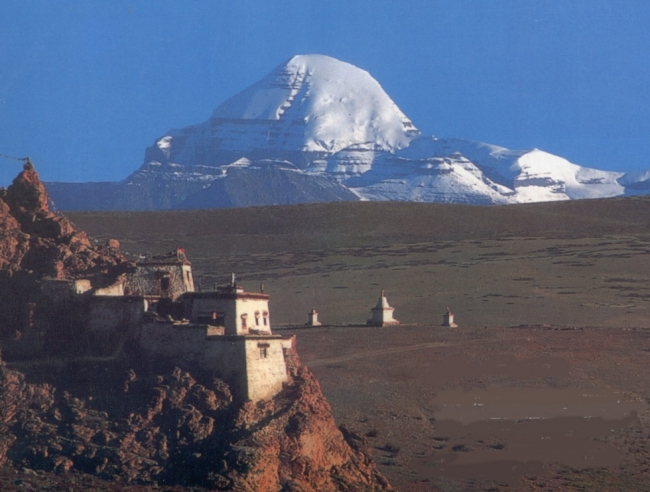 Гора Кайлас священное место Тибета