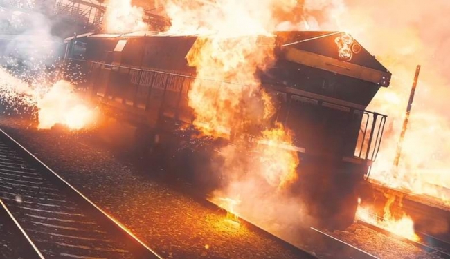 «Дорога в ад» или как российский поезд ехал мимо горящего леса