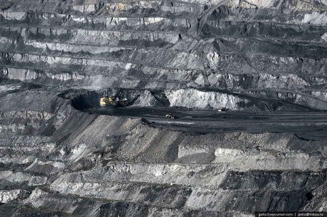 Угольные разрезы Кузбасса