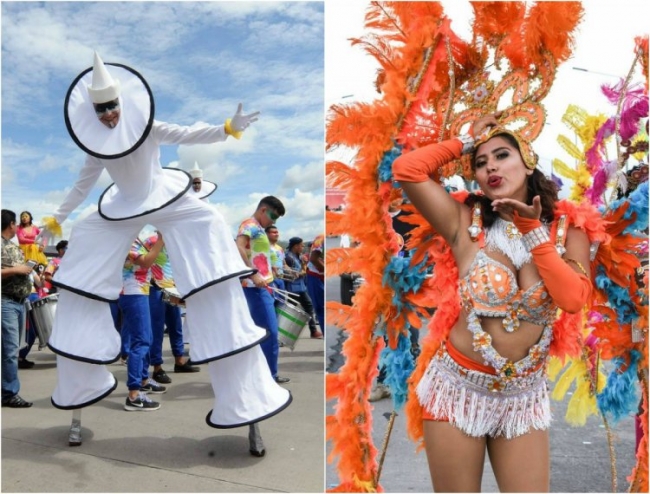 Красочный карнавал в честь 440-летия Тегусигальпа