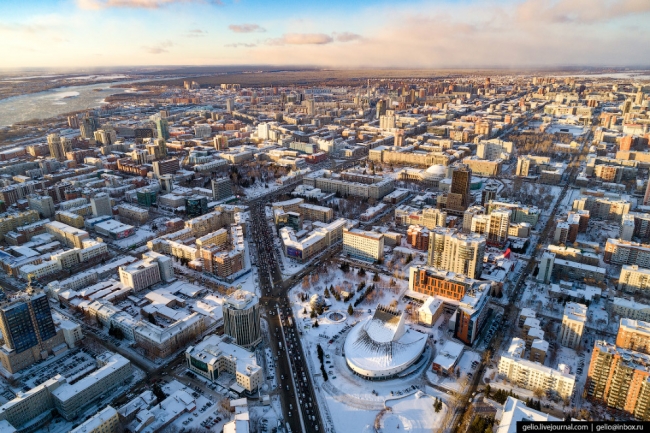 Зимний Новосибирск — 2019