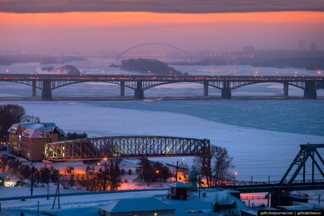 Зимний Новосибирск — 2019