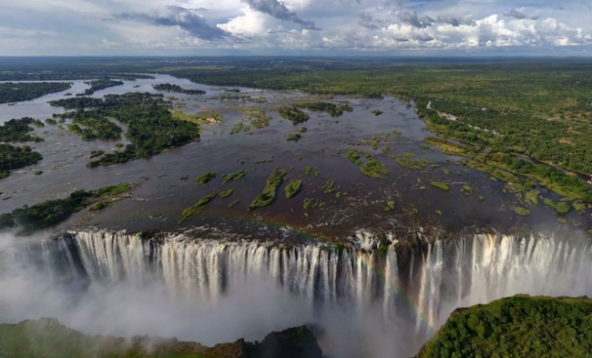 Водопад Виктория на юге Африки
