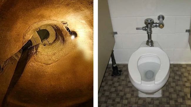 Тоннель под туалетом и другие потрясающие находки, сделанные совершенно слу ...