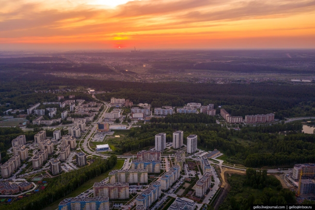 Наукоград Кольцово — современный посёлок для учёных