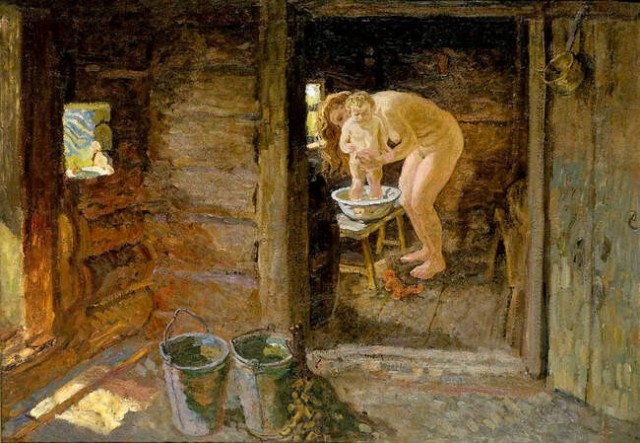 Баня в картинах русских художников