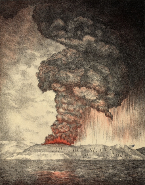 Самые мощные извержений вулканов в истории