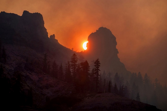 Пожар «Калдор» в Калифорнии