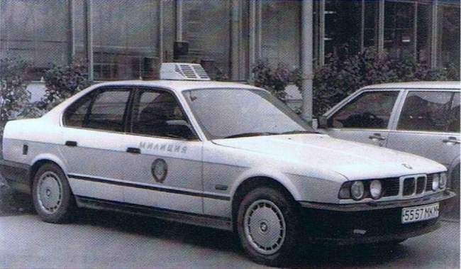 BMW в советской милиции