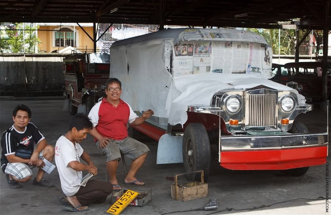 Как делают джипни на Филиппинах
