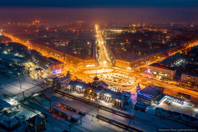 Зимний Новокузнецк — южная столица Кузбасса