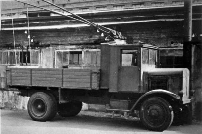 грузовики СССР на электротяге