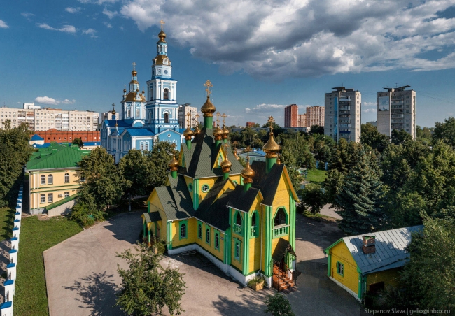 Ульяновск с высоты — родина Ленина