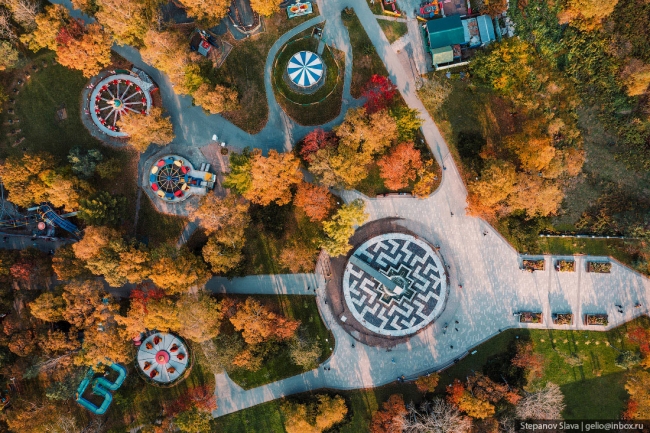 Осенний Южно-Сахалинск – город с японским наследием