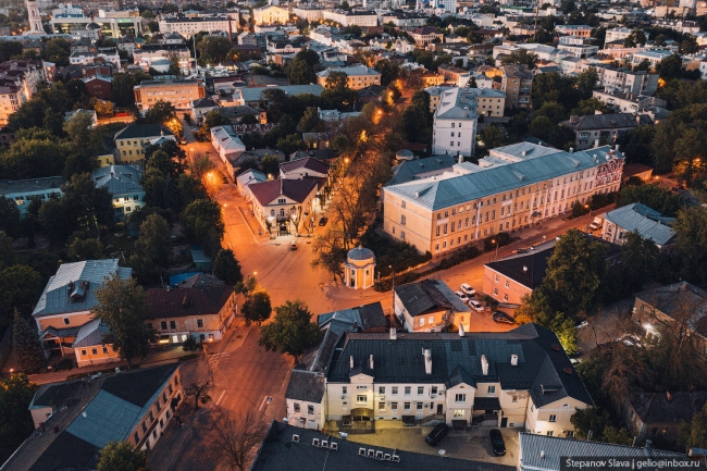 Калуга с высоты — город Циолковского
