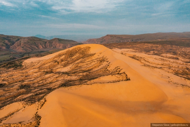 Сарыкум — крупнейший песчаный бархан в Европе