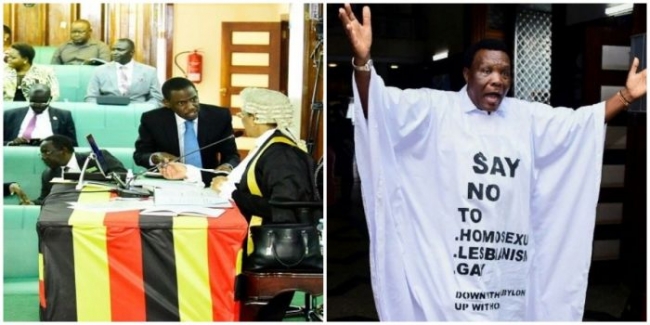 В Уганде приняли закон, согласно которому гомосексуализм будет караться, вп ...