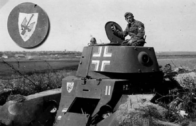 Что означает белый крест на немецкой военной технике
