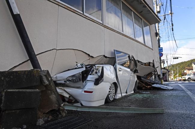 Землетрясение в Японии 2024