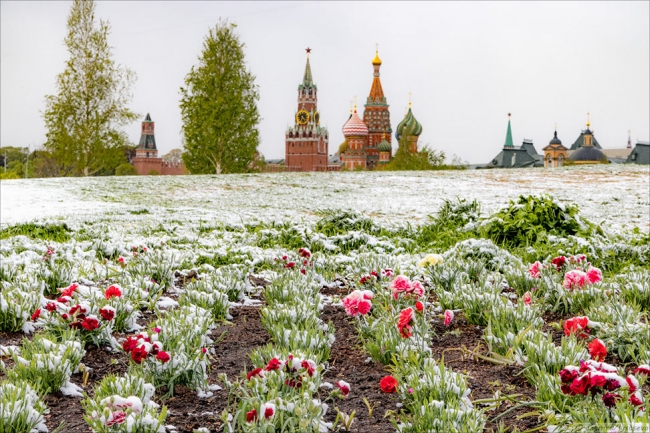 Май в Москве