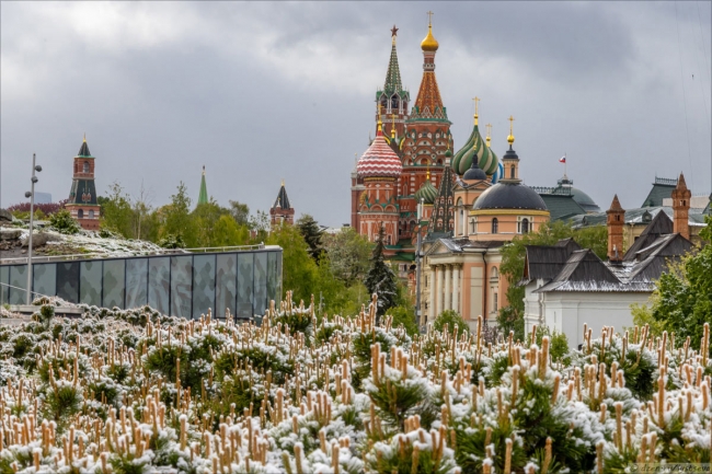 Май в Москве