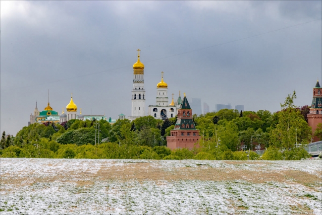 Май в Москве