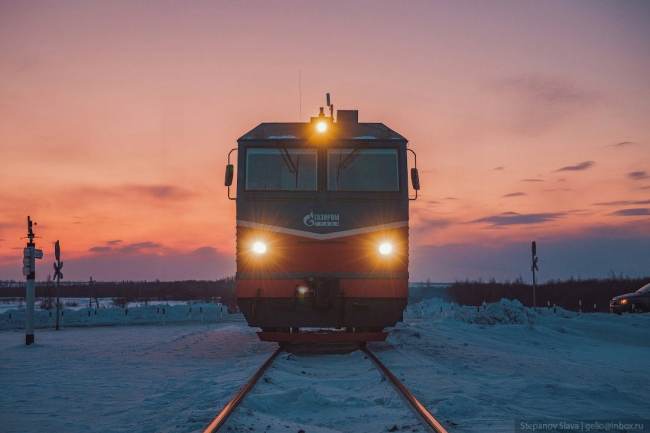 Самая северная железная дорога в мире