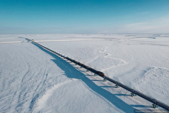 Самая северная железная дорога в мире