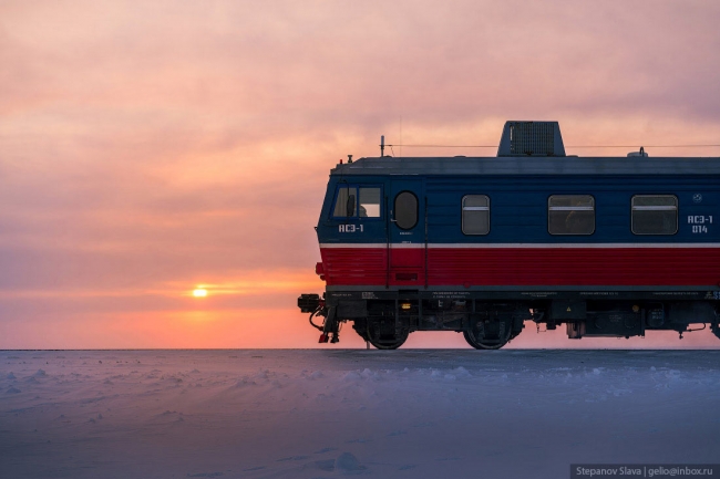 Самая северная железная дорога в мире