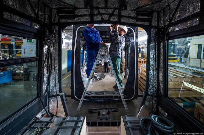 Как делают трамваи для Москвы