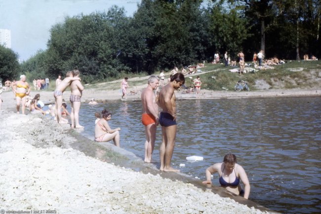 Прогулка по Москве 1985 года