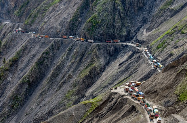 Фото-путешествие по самой опасной дороге в Индии