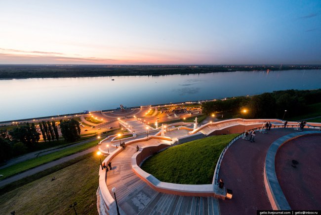 Нижний Новгород с высоты