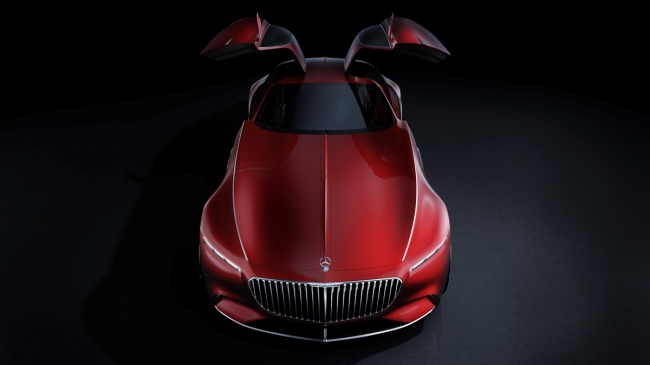 Представлен концепт электромобиля Mercedes-Maybach