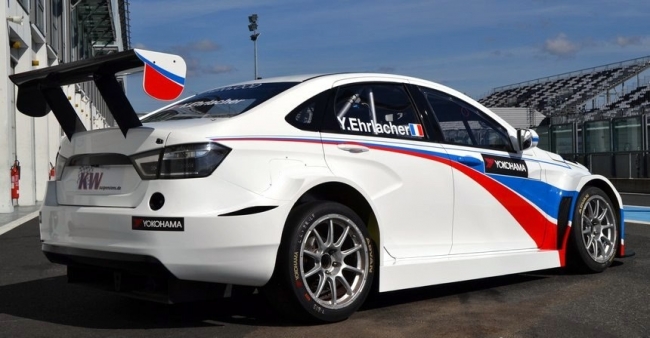 Новая ливрея Lada в WTCC