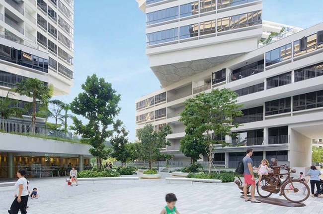Комплекс The Interlace в Сингапуре — восемь гектаров жилья будущего