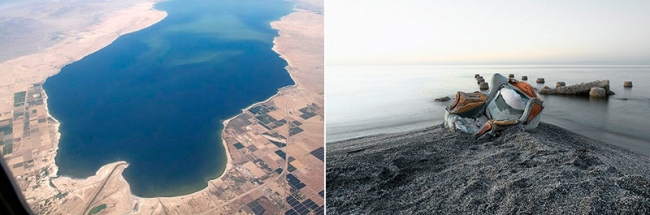 Затерянный город Salton Sea на юге штата Калифорния