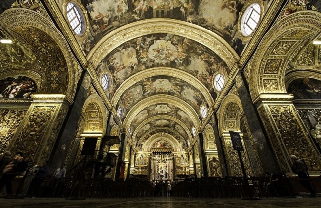 Кафедральный собор Валетты – уникальная усыпальница магистров мальтийского ордена
