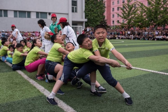 В Северной Корее с детства приучают родину любить