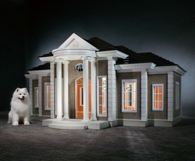 Будки-дворцы для собак, стоимостью до €170 000