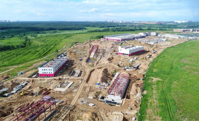 Строительство депо Руднёво в Москве