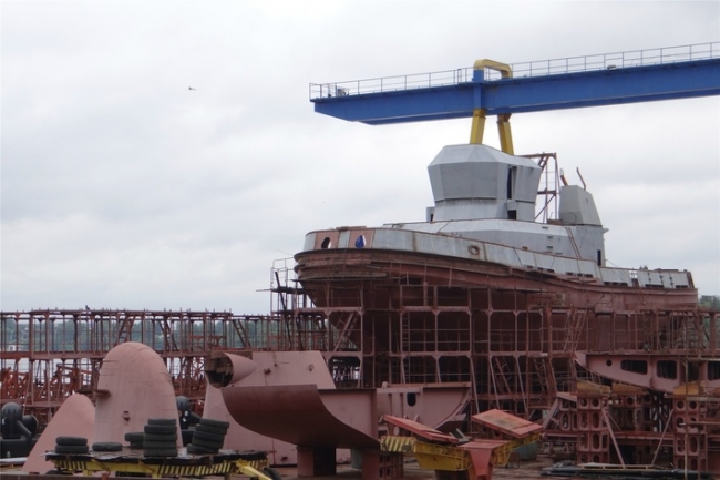 Строительство буксира проекта 02790 и рыболовного судна на ЛСЗ Пелла