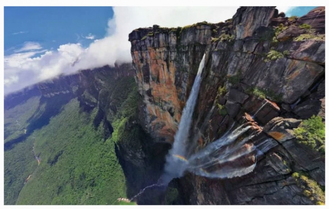 Венесуэльское чудо: водопад падающего ангела