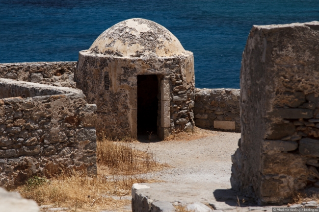 Остров Спиналонга Крит Греция